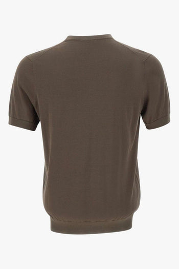 Maglia Maniche Corte Uomo Marrone - 3