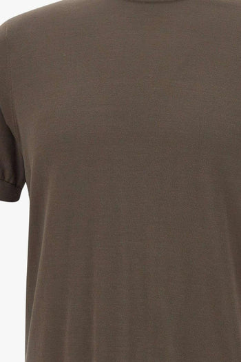 Maglia Maniche Corte Uomo Marrone - 6