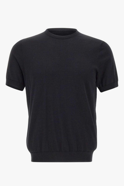 Maglia Maniche Corte Uomo Nero