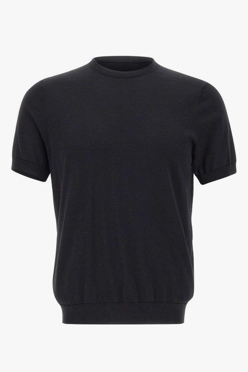 Maglia Maniche Corte Uomo Nero