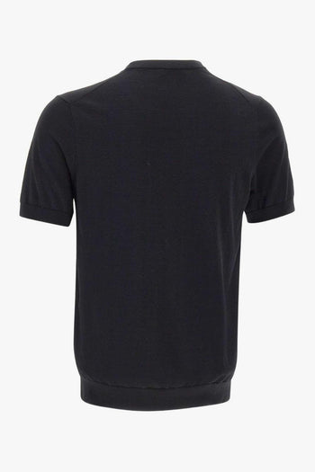 Maglia Maniche Corte Uomo Nero - 4