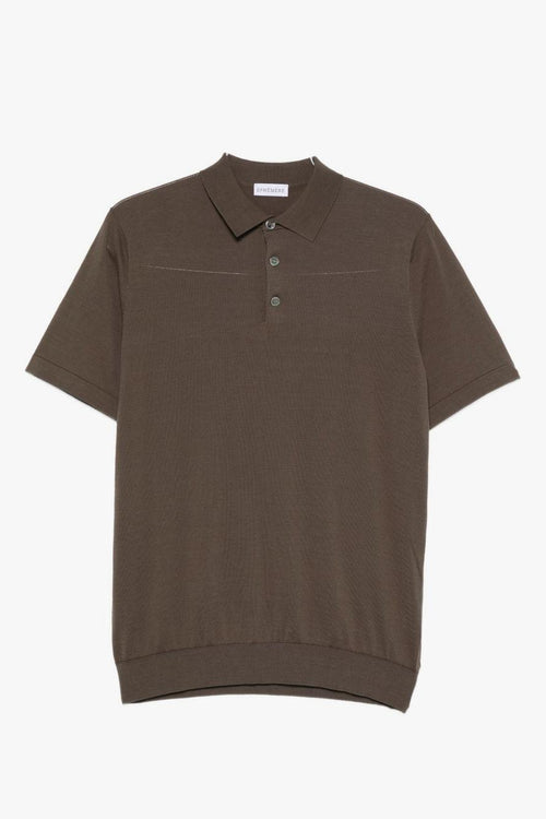 Polo Marrone Uomo