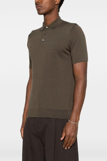 Polo Marrone Uomo - 5
