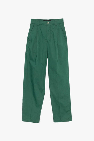 Pantaloni Pince Donna Verde