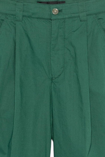 Pantaloni Pince Donna Verde - 3
