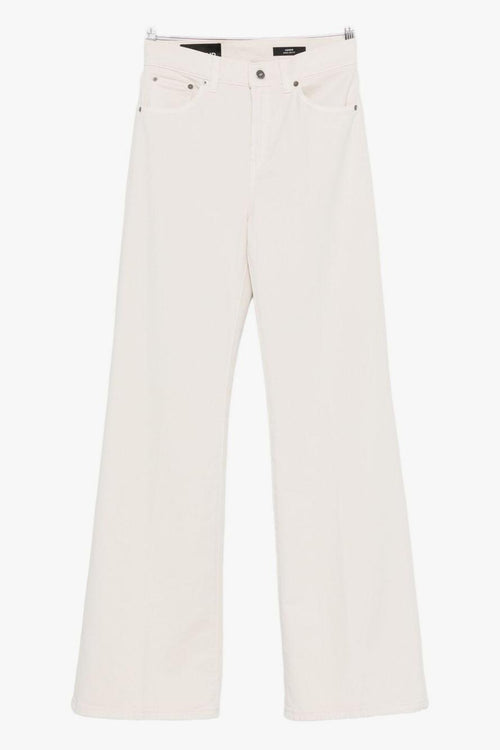 Amber Donna Pantalone Bianco