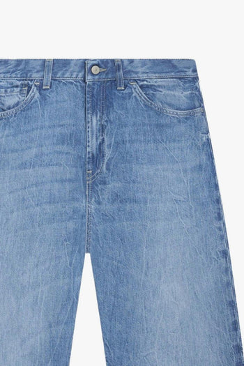 Jeans Blu Donna Gamba Ampia - 2