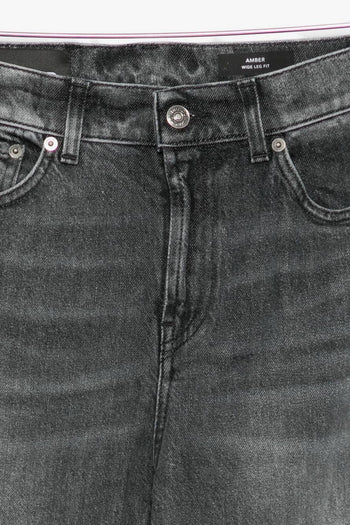 Amber Donna Jeans Nero - 3