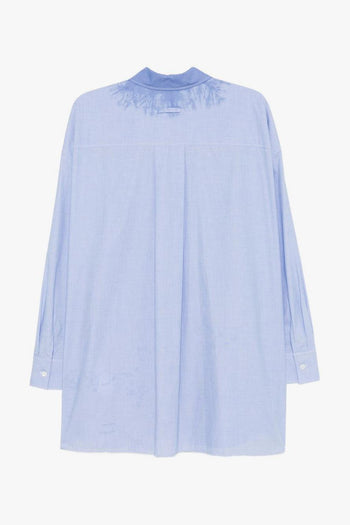 Camicia Tie Dye Donna Azzurro - 2
