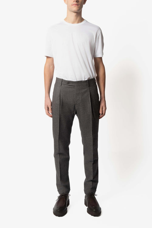 Pantaloni Grigio Uomo Retro