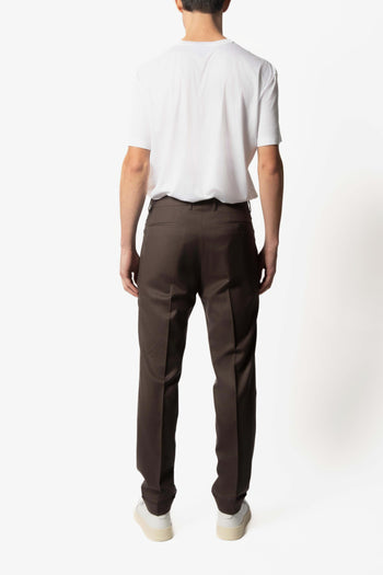 Pantaloni Marrone Uomo Retro - 3