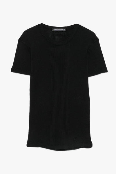 T-shirt Girocollo Donna Nero