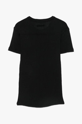 T-shirt Girocollo Donna Nero - 2