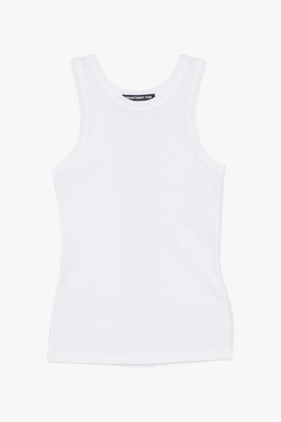 Canotta Costine Donna Bianco
