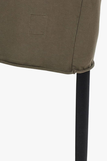 Rick Owens Drkshdw Top Smanicato Uomo Marrone - 3