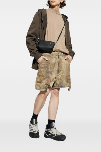 Rick Owens Drkshdw Short Sfrangiati Uomo - 4