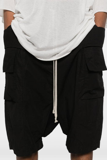 Rick Owens Drkshdw Short Creatch Uomo Nero - 4