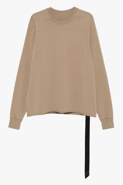 Rick Owens Drkshdw T-Shirt Beige Uomo Maniche Lunghe