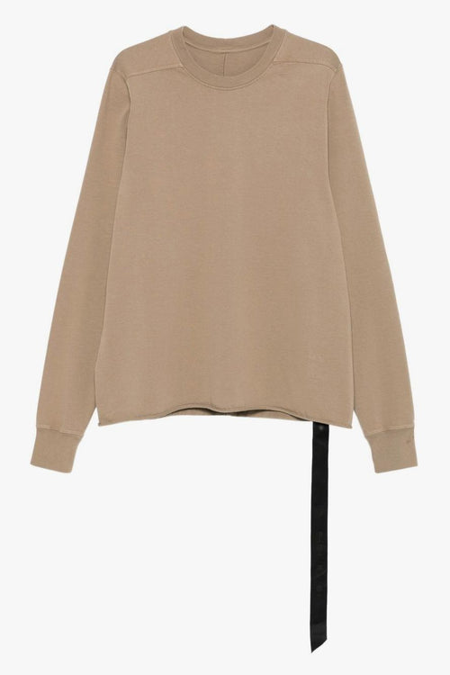 Rick Owens Drkshdw T-Shirt Beige Uomo Maniche Lunghe