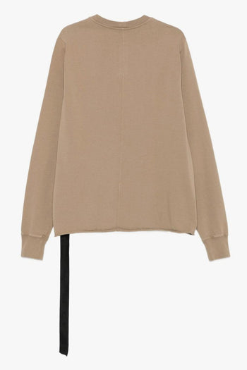 Rick Owens Drkshdw T-Shirt Beige Uomo Maniche Lunghe - 3