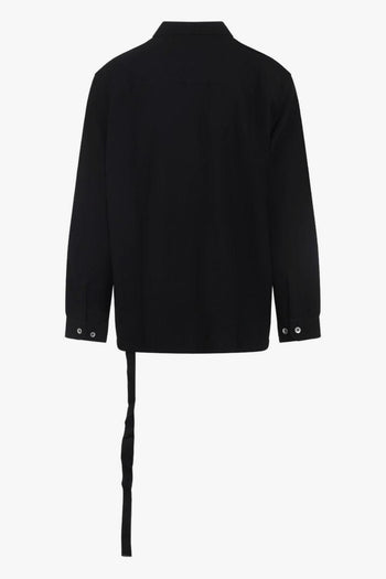 Rick Owens Drkshdw Camicia Nero Uomo con Taschino - 2