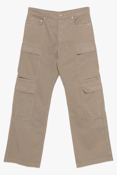 Rick Owens Drkshdw Pantaloni Beige Uomo