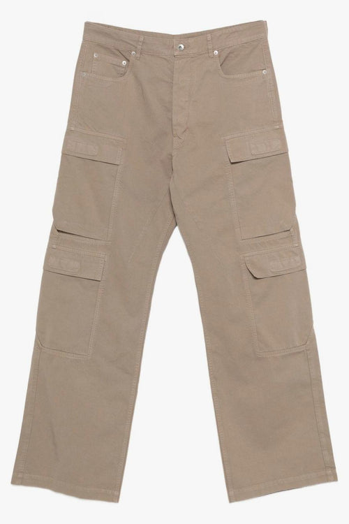Rick Owens Drkshdw Pantaloni Beige Uomo