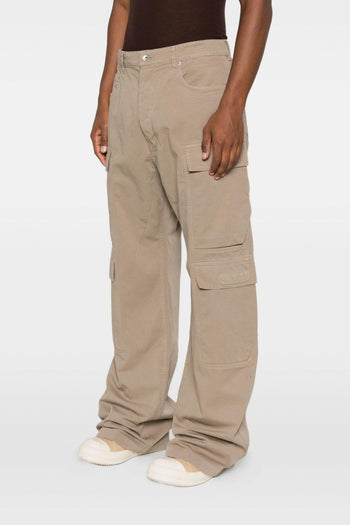 Rick Owens Drkshdw Pantaloni Beige Uomo - 4