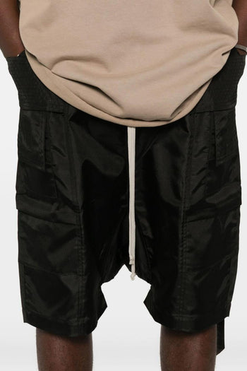 Rick Owens Drkshdw Bermuda Nero Uomo Cargo - 2