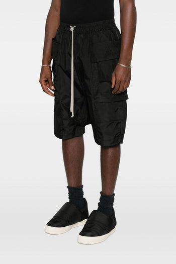 Rick Owens Drkshdw Bermuda Nero Uomo Cargo - 5