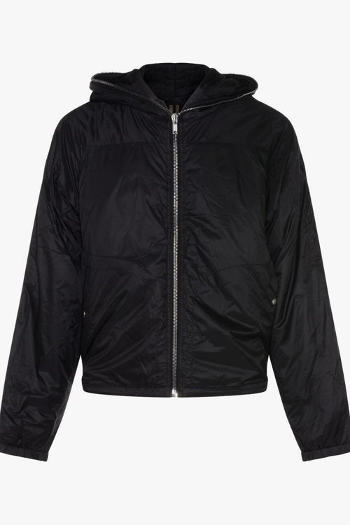 Rick Owens Drkshdw Giubbino Nero Uomo Cappuccio
