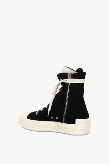 Rick Owens Drkshdw Scarpe Nero Uomo Alte con Stella - 2