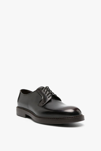 Scarpa Marrone Uomo Derby - 3