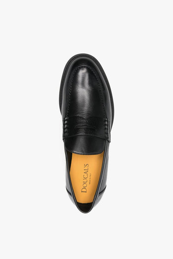 Scarpe Nero Uomo Mocassini Penny - 4