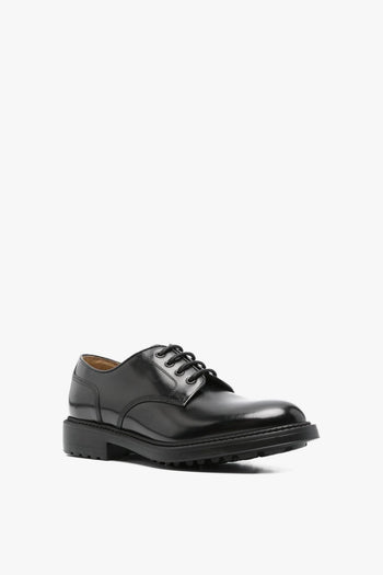 Scarpe Nero Uomo Derby Allacciate - 3