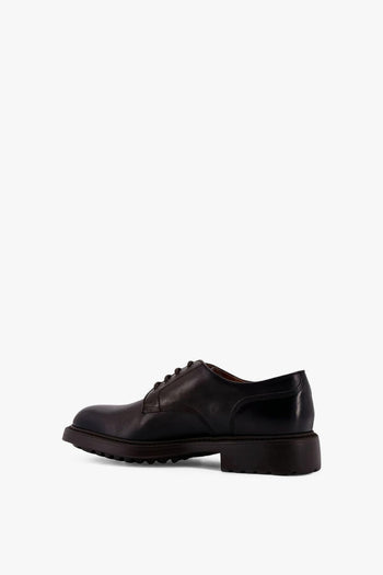 Scarpe Marrone Uomo Derby Stringate - 2