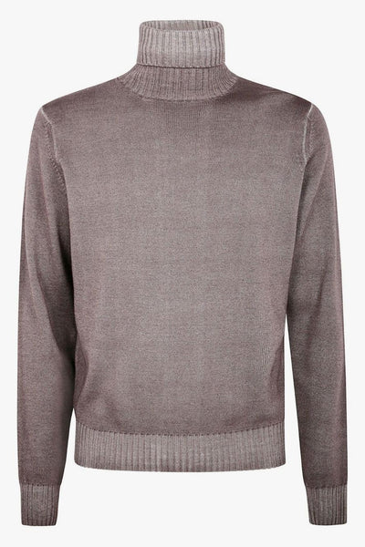 Maglia Grigio Topo Uomo Dolcevita