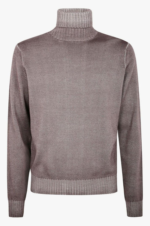 Maglia Grigio Topo Uomo Dolcevita