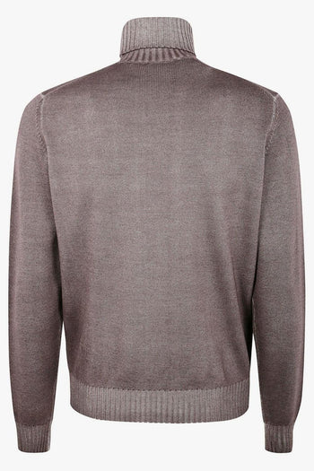 Maglia Grigio Topo Uomo Dolcevita - 2