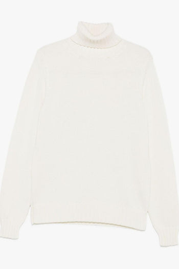 Maglia Bianco Uomo Collo Alto - 5