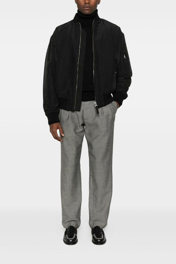 Maglia Nero Uomo Collo Alto - 2