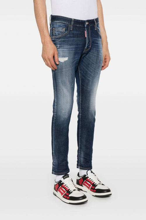 2 Jeans Blu Uomo Skater - 2