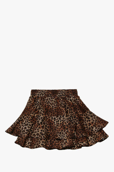 Saint Barth Gonna Eivissa Leopard Donna Marrone