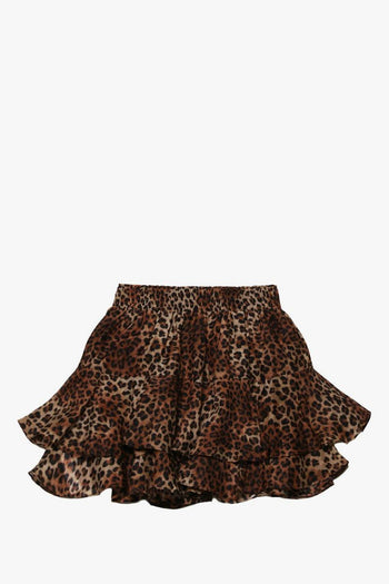 Saint Barth Gonna Eivissa Leopard Donna Marrone - 2