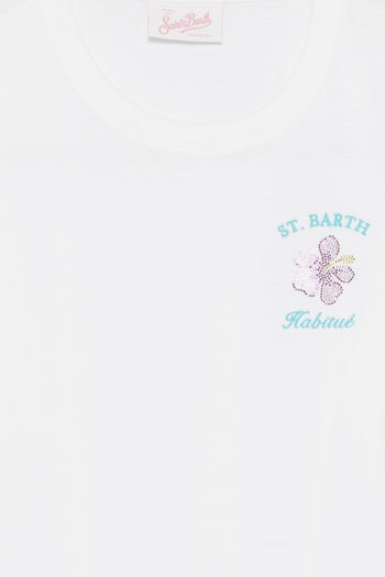 Saint Barth T-shirt Sb Habitue 01n Donna - 3