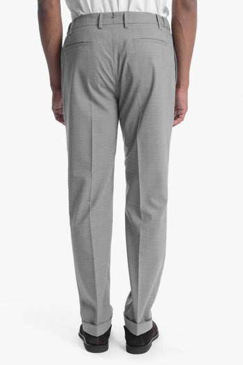 Retro Uomo Pantalone Grigio - 4