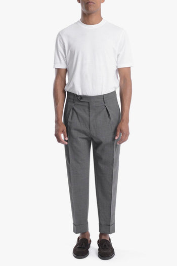 Chiaia Uomo Pantalone Grigio Fumo - 2