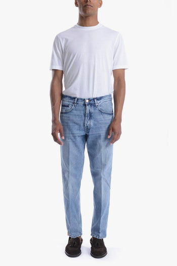 Uomo T-shirt Bianco Crepe - 2