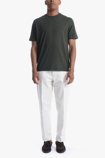 Uomo T-shirt Verde Crepe - 2