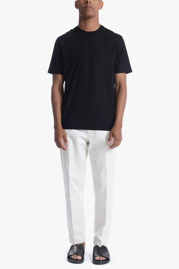 Uomo T-shirt Nero Crepe - 3